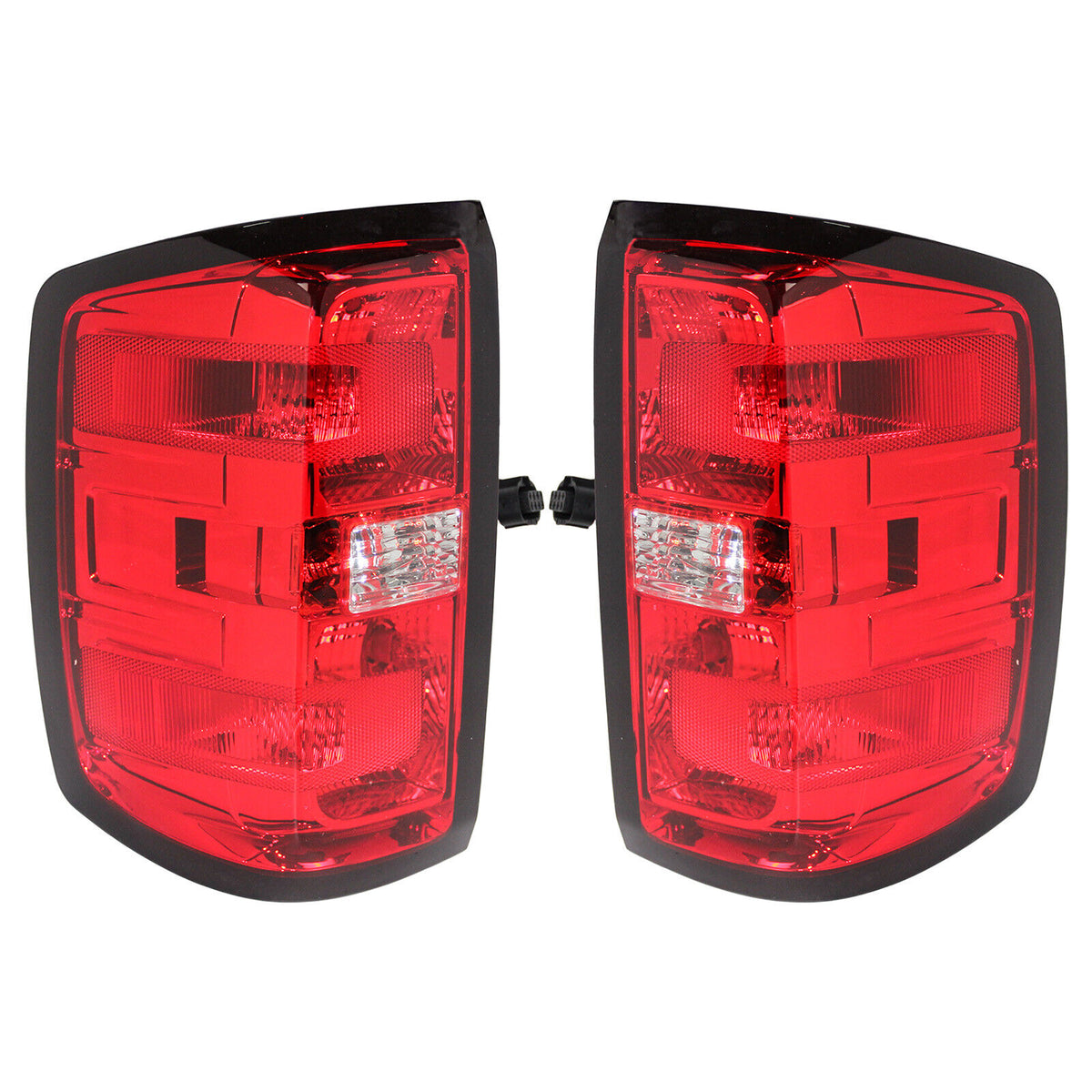 For 14-18 Chevrolet Silverado 1500 2500HD 3500HD Tail light Clear Lens 1 Pair
