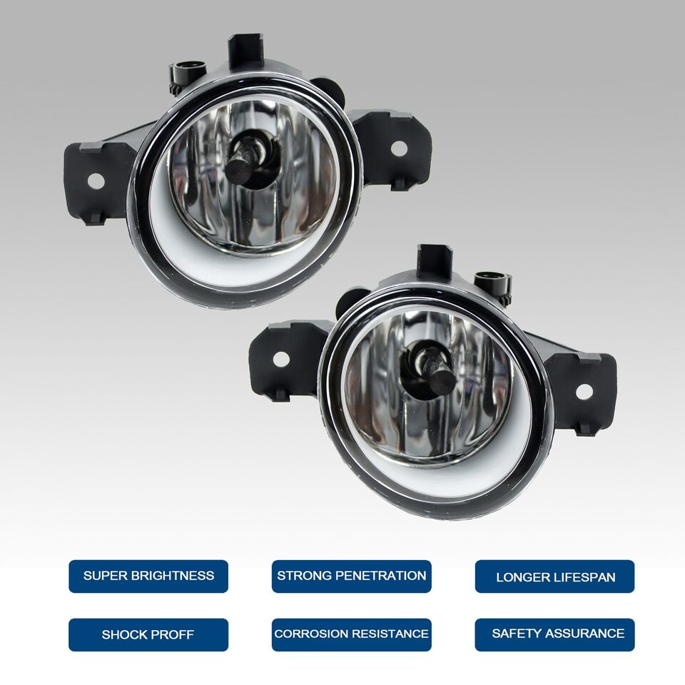 For 08-09 Nissan Altima Fog Light W/ Bulbs W/ Switch&Wiring