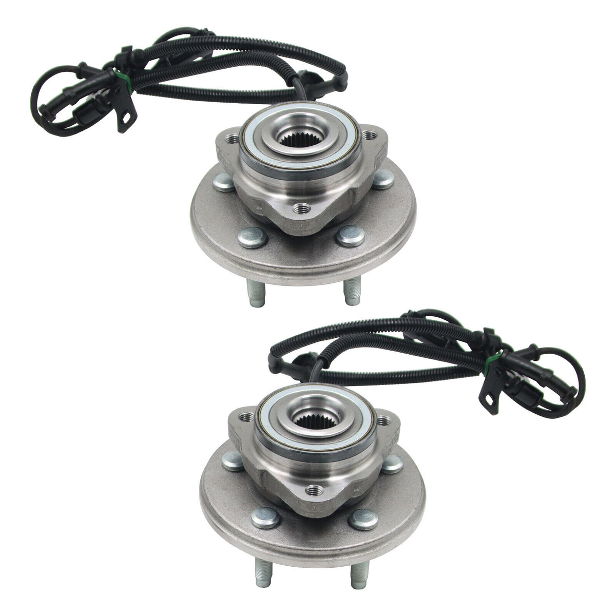 2* Front Wheel Hub Bearings for 2007 - 2010 Ford Explorer Sport Trac 4.0L 4.6L