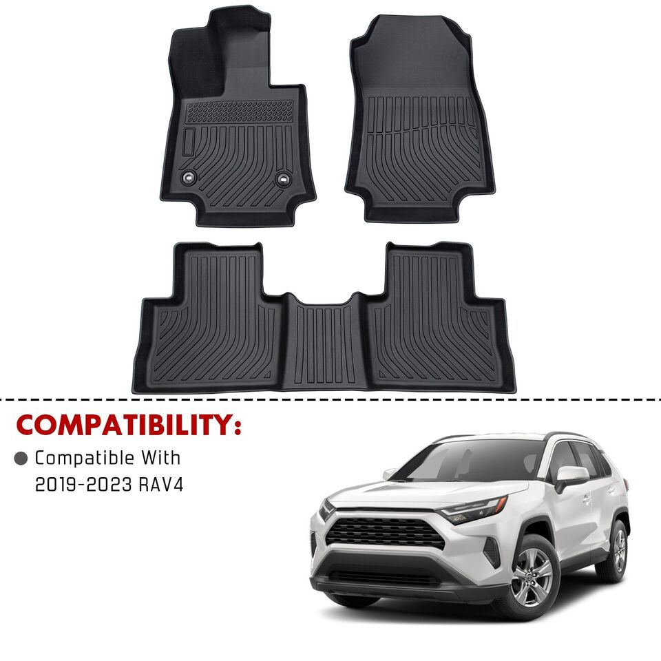 Car Floor Mats for 19-23 Toyota RAV4 NO FIT 19-23 Rav4 Hybrid & 21-23 Rav4 Prime