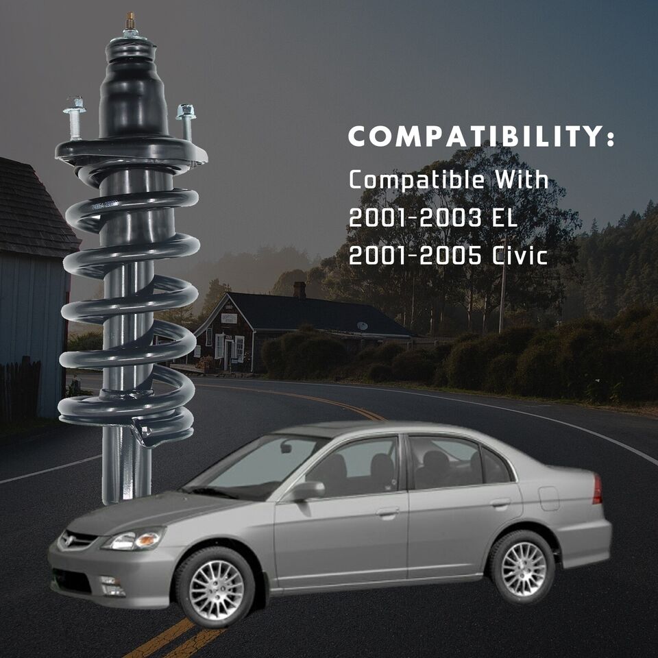For 2001-2003 Acura EL 2001-2005 Honda Civic Rear Struts Shock Absorber 171340R
